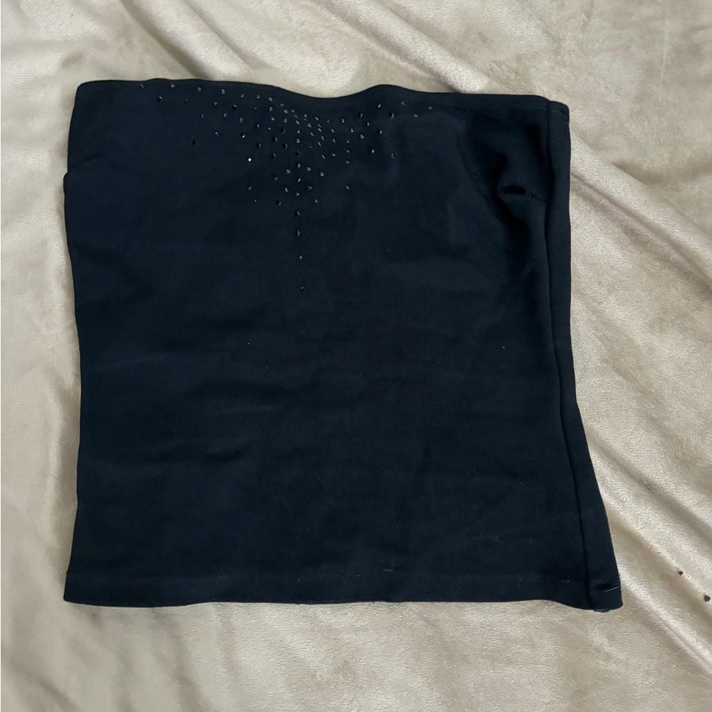 rhinestone tube top size small